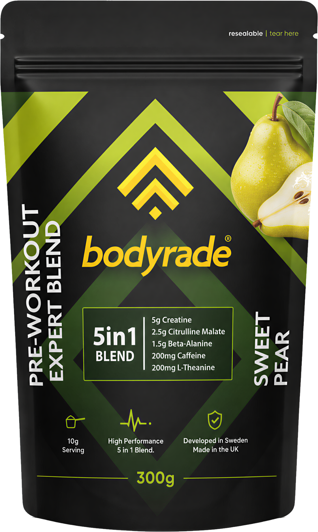Bodyrade Sweet Pear pre-workout